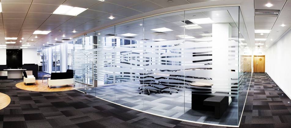 London Office Glass Partitions